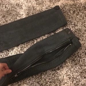 NWOT Belstaff Python leather Pants